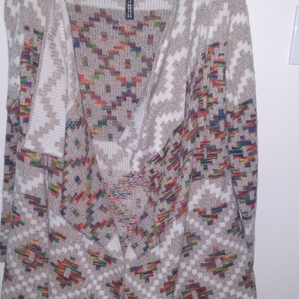 Design Lab Open Cardigan